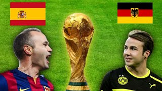 INIESTA amp GOTZE SKILL amp GOAL  WORLD CUP GOAL 2010 amp 2014 [upl. by Ynnig22]