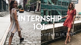 HOW TO GET AN INTERNSHIP IN NYC  with Adrienne Hill [upl. by Etty295]