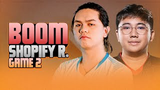 BOOM vs SHOPIFY REBELLION  GAME 2  WATCH PARTY WITH CHIEF ARMEL AND KOKZ [upl. by Nohshan]