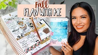 PLAN WITH ME FALL EDITION  BELINDA SELENE [upl. by Yeltrab]