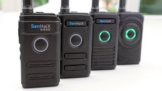 Senhaix Super Slimline Two Way Radios 1410 1420 1430 1440 Models [upl. by Bueschel875]