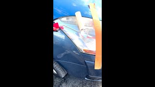 Restore your faded headlights using Owatrol Polytrol shorts [upl. by Annerahs88]