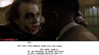 The Dark Knight  Why So Serious HD  quotScript to Screenquot to The Script Lab [upl. by Marc]