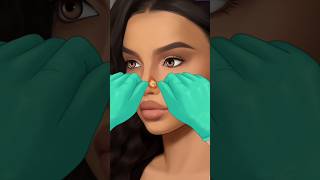 nose ring remove animation treatment ASMR animation asmr trending short [upl. by Aralc156]