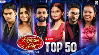 🔴 LIVE  Derana Dream Star Season 12  Top 50  Team 06   03rd November 2024  TV Derana [upl. by Archie]