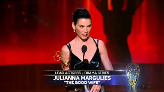 Julianna Margulies wins an Emmy for The Good Wife 2014 [upl. by Leopoldine812]