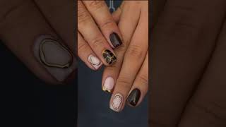 Manucure marron en automne 2024  guide et inspirations nailart [upl. by Mehcanem]