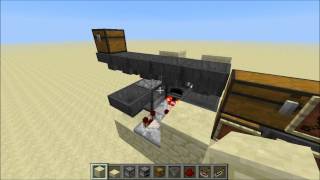 Minecraft Tutorial  Conveyor Belt Intersection using Randomness [upl. by Wardieu]