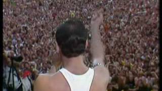 Queen  Radio GaGa  Live Aid  Wembley London 1985 [upl. by Datnow]