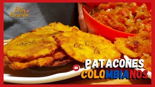 PATACONES COLOMBIANOS 🍌 como HACER PATACONES COLOMBIANOS [upl. by Figone]