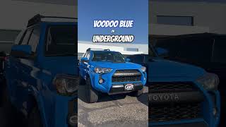 Which is the BEST COLOR for the Toyota 4Runner TRD Pro voodooblue underground [upl. by Fisa]