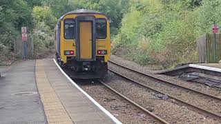 Northen 156 departs Shildon 28th September 2024 [upl. by Willyt]