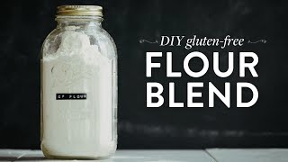 How to make DIY Gluten Free Flour Blend  Minimalist Baker Recipes [upl. by Notnyw]