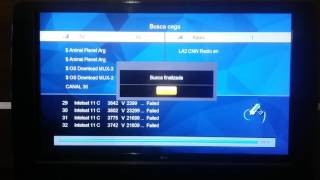 Canais intelsat 11 Sky 43w banda c [upl. by Eleon]