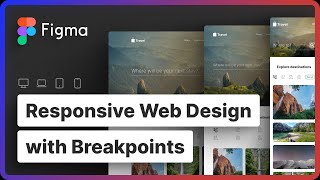 Responsive Web Design with Breakpoints  Figma Tutorial [upl. by Junko357]