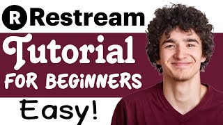 Restream Tutorial For Beginners How To Use Restream [upl. by Nedi636]