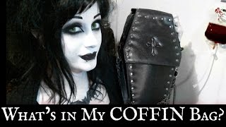 Whats In My COFFIN Bag  Black Friday [upl. by Nilved]