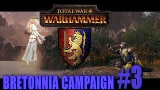 LOUEN LEONCOEUR  BRETONNIA CAMPAIGN  Total War Warhammer 3 [upl. by Anegal]