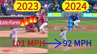 Top 5 MLB Pitchers Who Lost the Most Velocity in 2024 [upl. by Ikkaj]