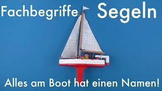 Fachbegriffe Segeln  Segelkurs 1 [upl. by Ettevey463]