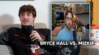 Bryce Hall On His “BEEF” with Mizkif [upl. by Aissatsan]