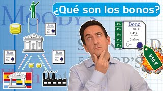 ¿Qué son los bonos y cómo funcionan  ¿Ganar dinero con bonos  Vocabulario financiero [upl. by Cung696]