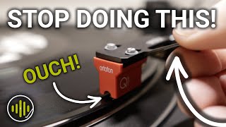 How to Use a TurntableRecord Player  Avoid Damage [upl. by Accebor734]