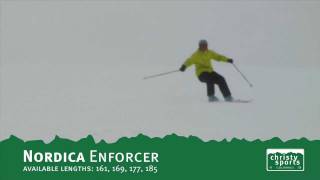 20112012 Nordica Enforcer Ski Review  Christy Sports [upl. by Scarlett309]