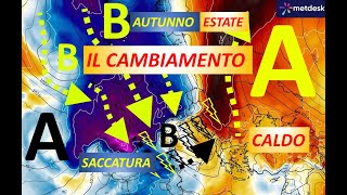 METEO  COMPARE DI NUOVO LA SVOLTA BRUTALE DOPO IL CALDO NUBIFRAGI E IMPULSI ARTICI PER SETTEMBRE [upl. by Sophi]