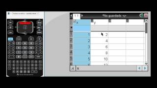 Tutorial TI Nspire CX ¿Cómo Graficar Funciones a Partir de Puntos en Lista y Hoja de Cálculo [upl. by Witcher]