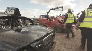 Unlimited Old Skool Bangers around the pits Odsal Stadium Bradford [upl. by Bridges942]