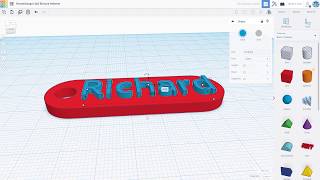 Sleutelhanger Tinkercad [upl. by Leehar911]