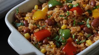 HIGH PROTEIN BROWN RICE FRIED RICE RECIPE FOR WEIGHT LOSS  LEFTOVER BROWN RICE RECIPE [upl. by Eneirda]