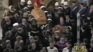 I Funerali di Alberto Sordi TG1  Discorso Carlo Verdone e Gigi Proietti [upl. by Norit]