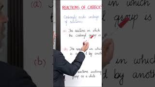 PGC lecturesInter Part 2KPK BoardChemistryChapter 20  Reactions of Carboxylic Acids [upl. by Largent]