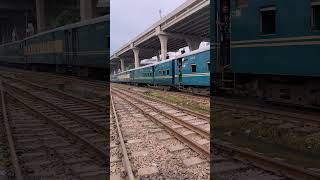 Commuter Train of Bangladesh Railway  Oldest Train Bangladesh bdtrain61 [upl. by Ettenav]