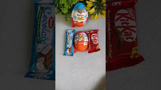 Kit Kat chocolate 🍫 Or kinder Joy Box Popsicle shorts youtubeshorts [upl. by Nedroj]