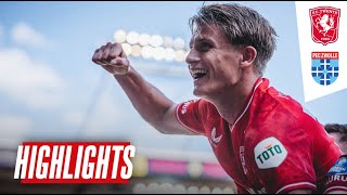 Het is de DRUK van TWENTE die het doet  FC Twente  PEC Zwolle 20082023  Highlights [upl. by Asselam]