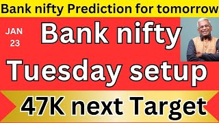 bank nifty prediction for tomorrow  stock market prediction for tomorrow [upl. by Akcebar]