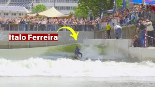 Is This a Perfect 10 Surfing Wave Pool Italo Ferreira INSANE Show at Rif010 Rotterdam [upl. by Cogen]