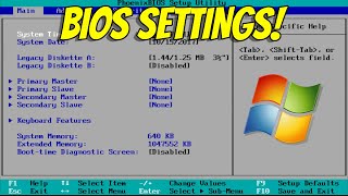 How To Open BIOS Settings In Windows 7 [upl. by Lleuqram]