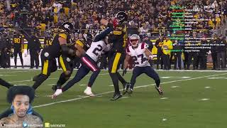 FlightReacts To New England Patriots vs Pittsburgh Steelers  2023 Week 14 Game Highlights [upl. by Slerahc699]