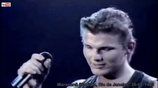 aha live  Slender Frame HD Rock in Rio II Rio de Janeiro  26011991 [upl. by Negeam]