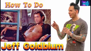 How To Do a Perfect Impression of Jeff Goldblum  First Impressions w Marcus Ep 5 [upl. by Nyladgam]