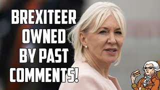 Brexiteer Nadine Dorries Owned By Internet [upl. by Wash219]