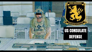 Arma 3 DEVGRU Gold US Consulate Defense [upl. by Kerstin]