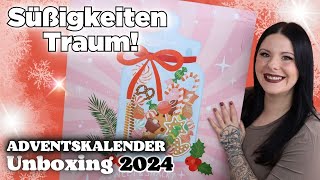 Süßigkeiten TRAUM 🍭 Brandnooz XXL Candy amp Snack Adventskalender 2024 Inhalt [upl. by Garbe]