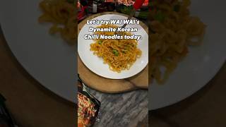 Let’s try WaiWai Dynamite Korean Chilli Noodles waiwai noodles koreanchilli [upl. by Daegal]