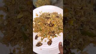 Roasted Chicken Pakoda Fried Rice Recipe shorts viral chickenrecipes eggrecipe [upl. by Saberhagen93]