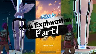 Miraibo go map exploration  Best base locations  Mining locations and more  Part 1 [upl. by Hodosh]